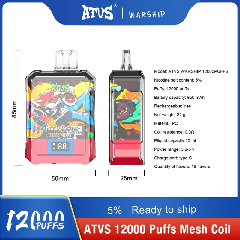ATVS WARSHIP 12000 Puffar 2