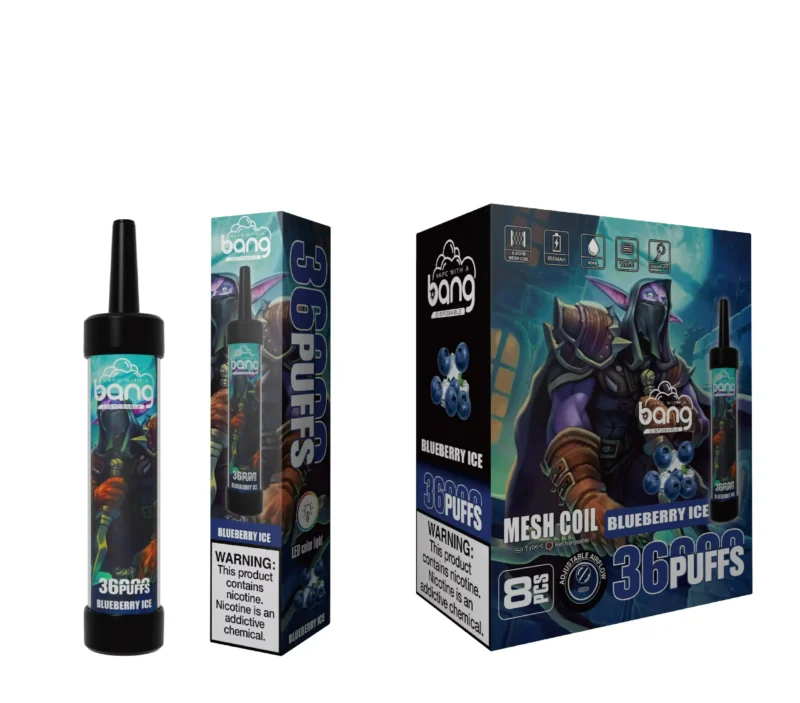 Bang 36000 Puffs Shisha 4 v měřítku
