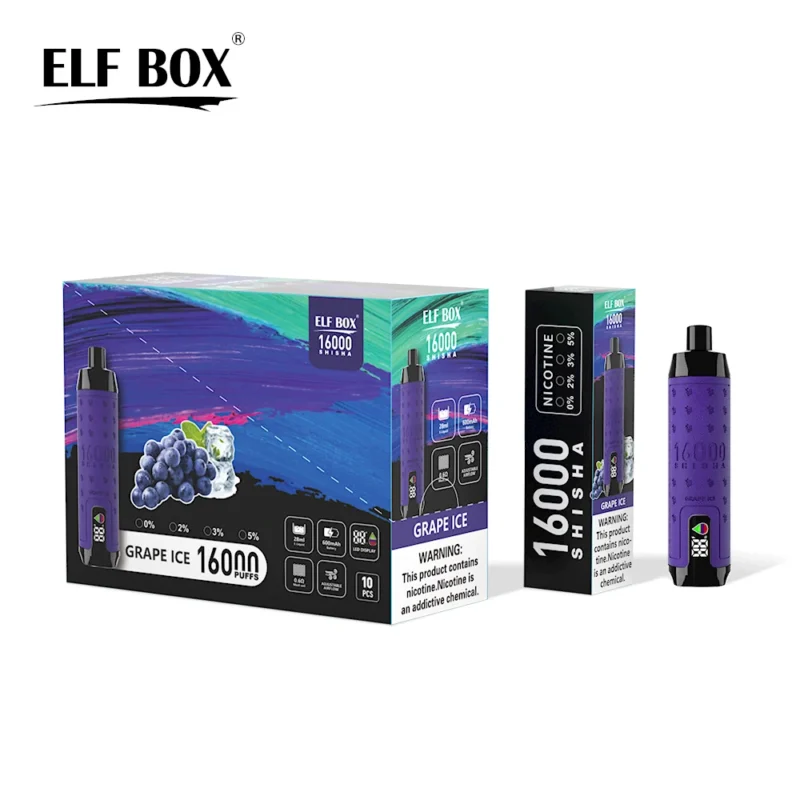 Elfendoos Shisha 16000 Rookwolken 6 1