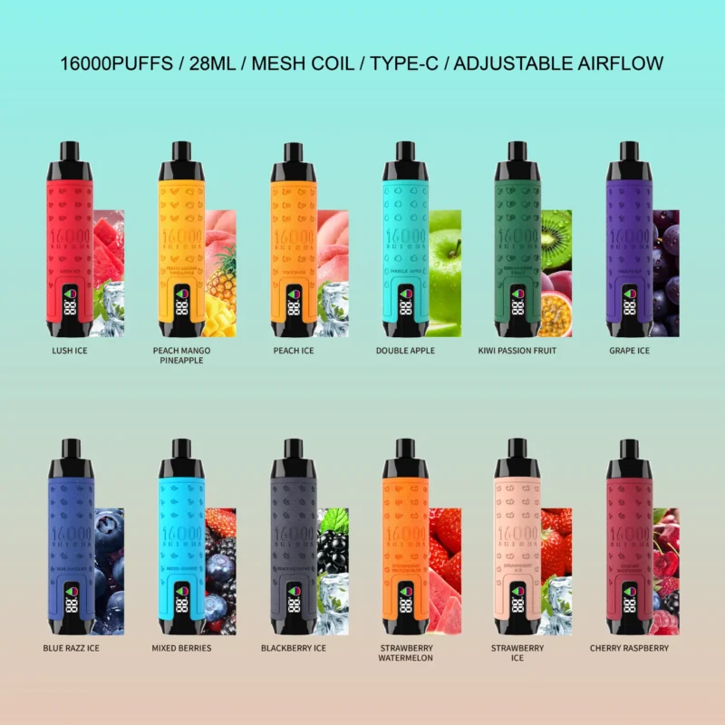 Elf Box Shisha 16000 Puffs 7 geschaald