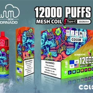 Шэньчжэньская фабрика Direct Fluum Box 12000 затяжек Одноразовые вейпы Никотин 0% 2% 3% 5% 20 мл Электронный сок оптом с несколькими вкусами на выбор8