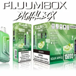 Fluum Box Digital 15000 Puffs 5 měřítko