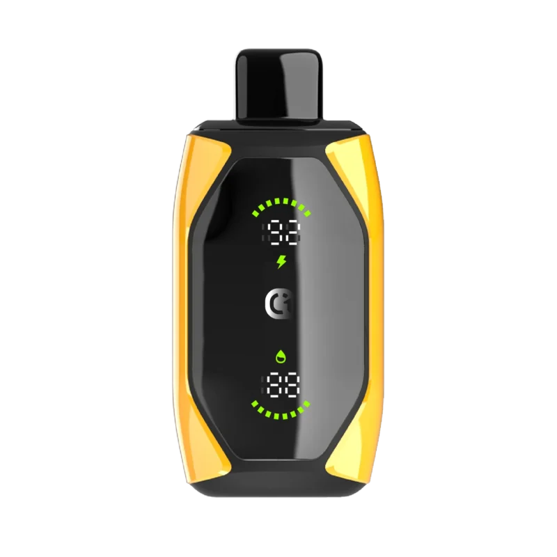 Velkoobchodní velkoobchodní prodej pera Arymi 15000 Puffs s duální síťovanou cívkou s kapacitou 22 ml a dobíjecí baterií 650 mAh BANANA ICE