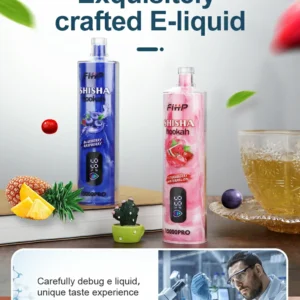 FIHP Shisha Hookah 15000 Pro Caneta Vape Descartável Capacidade de 22ml com Bobina de Malha Original de Fábrica Atacado 4