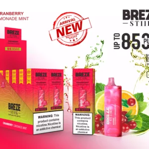 Factory Direct Breze Stiik BS 8500 Rookwolken Wegwerpvapes Stijlvol ontwerp Nieuwste groothandel Bulkorder Meerdere smaken Nicotine 2 5 8