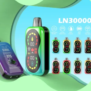 Velkoobchod OLD School LN 30 000 nádechů Jednorázové pero na vape 23 ml síťovaná spirálka Více úrovní nikotinu 0 2 3 5 Hromadný nákup přímo z továrny 6 v měřítku