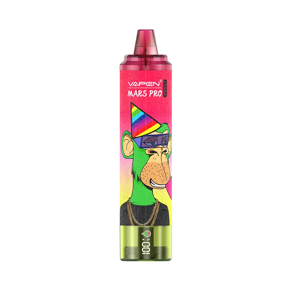 Velkoobchod VAPEN MRS PRO 15000 Puffs Jednorázové Vape Pen 24ml 860mAh Nabíjecí 2% Nikotin s LED displejem přímo z továrny (15)