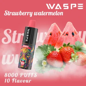 Wholesale Waspe 8000 Puffs Vape-penna för engångsbruk med flera nikotin 0 2 3 5 Nivåer 16ml Kapacitet Typ C Uppladdningsbart batteri 8