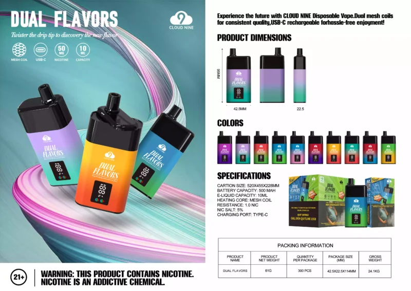 Cele mai bune sfaturi din 2025 pentru Cloud Nine Vape de unică folosință în Țările de Jos