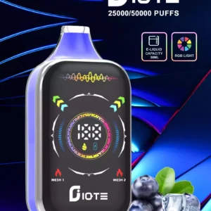 IQTE 50000 затяжек оптом, оптовая покупка, одноразовые вейпы со светодиодным экраном, онлайн-покупки, никотин, 0, 2, 5, свежие, 15 вкусов, 800 мАч, перезаряжаемая электронная сигарета 1