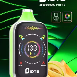 IQTE 50000 Puffs Оптовая оптовая покупка Одноразовые вейпы со светодиодным экраном Интернет-магазин Никотин 0 2 5 Свежий 15 вкусов Перезаряжаемая электронная сигарета 800 мАч 5