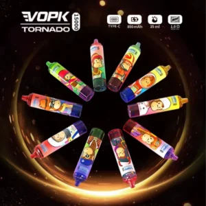 VOPK TORNADO 15000 Puffs Bulk Buy Wiederaufladbar 0% 2% 3% 5% Nikotinarmer Einweg-Vape Großhandel Einstellbare Luft-LED-Anzeige 2025 Heiß (1)