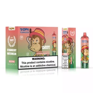 VOPK TORNADO 15000 Puffs Bulk Buy Wiederaufladbar 0 2 3 5 Nikotinarmer Einweg-Vape Großhandel Einstellbare Luft-LED-Anzeige 2025 Hot 5