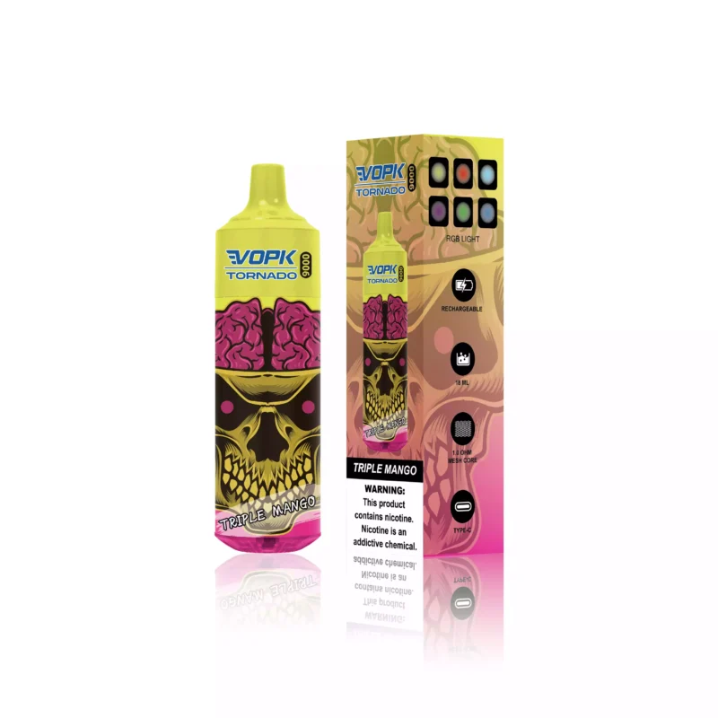 VOPK TORNADO 9000 Puffs 0 2 3 5 Alacsony nikotin tartalmú Újratölthető Eldobható Vape Nagyker 600 Mah Alsó LED 2025 Forró Eredeti Gyári 13 Méretezett
