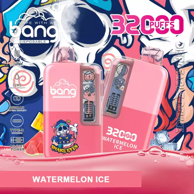 Bang 32000 Puffs 32ml E liquid Latest Wholesale Disposable Vape Pens Factory Direct with Flavor Variety 0 2 3 5 Nicotine 5