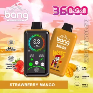 Bang 36000Puffs 850mAh Bateria Vapes Descartáveis ​​Direto da Fábrica Atacado Shenzhen Qualidade e Variedade de Sabor 0 2 3 5 Nicotina 2