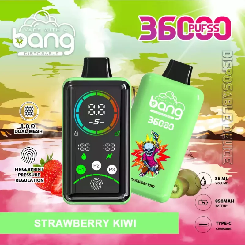 Bang 36000Puffs 850mAh Bateria Vapes Descartáveis ​​Direto da Fábrica Atacado Shenzhen Qualidade e Variedade de Sabor 0 2 3 5 Nicotina 3