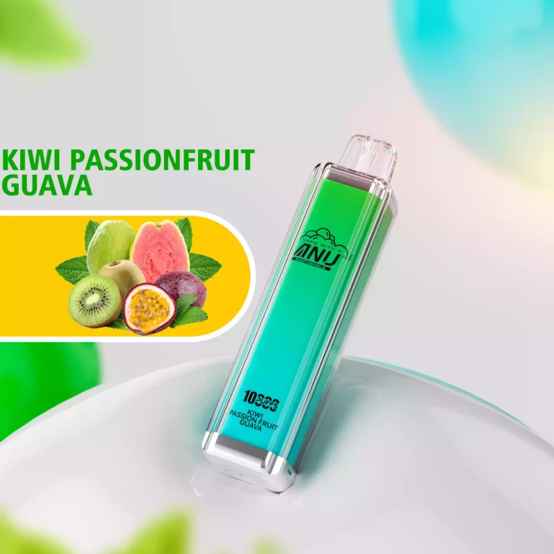 ANU Crystal 10000 Puffs Mesh Coil Disposable Vapes Wholesale Original Quality Made in China Variety of Flavors 0 2 3 5 Nicotine 4