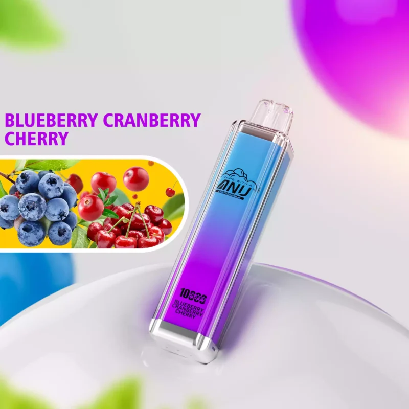 ANU Crystal 10000 Puffs Mesh Coil Disposable Vapes Wholesale Original Quality Made in China Variety of Flavors 0 2 3 5 Nicotine 8