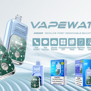 JNR Vape Horloge 30000 Puffs Vind Uw Telefoon Verwijderbaar Horloge Dual Mech Coil Wegwerp Vape Groothandel Bulk Fabriek Direct met Flavor Selecties Nicotinevrij 13