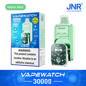 JNR Vape Watch 30000 Puffs Find Your Phone Removable Watch Dual Mech Coil Disposable Vape Wholesale Bulk Factory Direct with Flavor Selections Nicotine Free 5