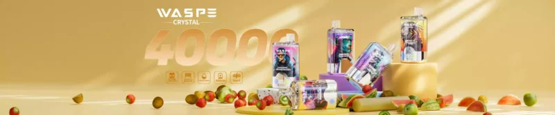 Must Have Waspe Crystal 40000 Puffs Disposable Vape 0 2 5 Nicotine 32ml E liquid Available for Wholesale Bulk Purchase Disposable Vapes Direct Factory Sales 19