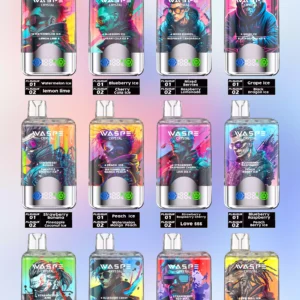 Must Have Waspe Crystal 40000 Puffs Disposable Vape 0% 2% 5% Nicotine 32ml E-liquid Available for Wholesale Bulk Purchase Disposable Vapes Direct Factory Sales (22)