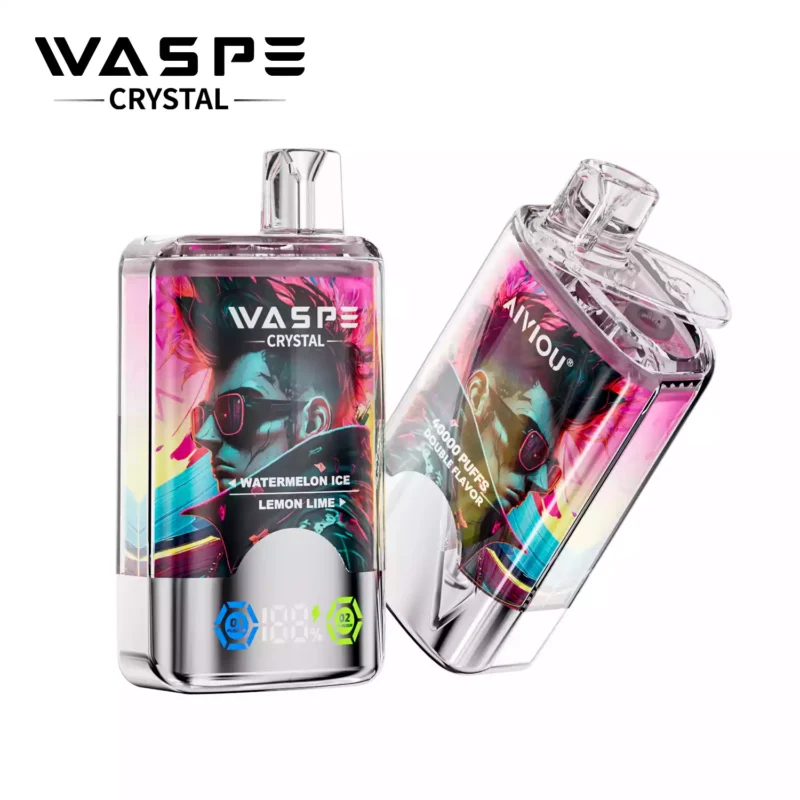 Must Have Waspe Crystal 40000 Puffs Disposable Vape 0 2 5 Nicotine 32ml E liquid Available for Wholesale Bulk Purchase Disposable Vapes Direct Factory Sales 23