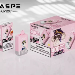 Top Rated WASPE Double Flavor 40000 PUFFS Disposable Vape with LED Display and 36ml E liquid Wholesale Disposable Vape 34