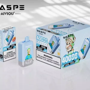 Top Rated WASPE Double Flavor 40000 PUFFS Disposable Vape with LED Display and 36ml E liquid Wholesale Disposable Vape 36
