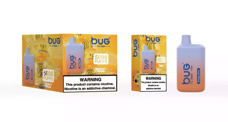 BUG 04 BC5000 Puffs 5000 Puffs 12ml E Liquid And Type C Recharge For A Superior Vaping Experience 1