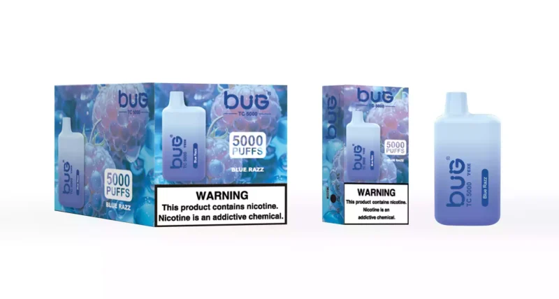 BUG 04 BC5000 Puffs 5000 Puffs 12ml E Liquid And Type C Recharge For A Superior Vaping Experience 11