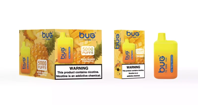 BUG 04 BC5000 Puffs 5000 Puffs 12ml E Liquid And Type C Recharge For A Superior Vaping Experience 7