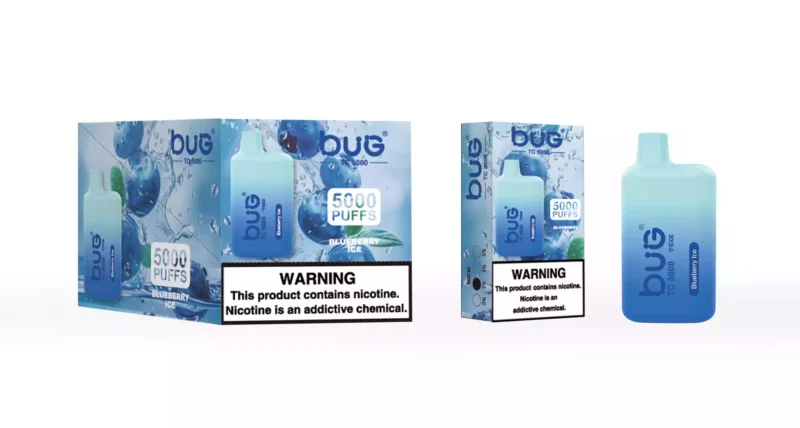 BUG 04 BC5000 Puffs 5000 Puffs 12ml E Liquid And Type C Recharge For A Superior Vaping Experience 9