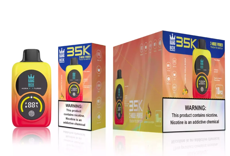 Bang BOX 35000 Puffs Enjoy The Ultimate Vaping Experience With 35ml E Liquid And Long Lasting Puff Count 3 scaled