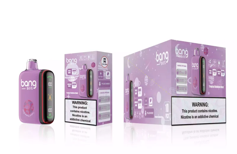 Bang BOX 9000 18000 Puffs Equipped With 13450 650mAh High Rate Battery And 5A Discharge For Stable Performance 27 scaled