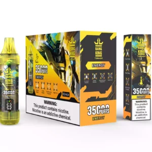 Hot Selling BANG KING 35000 Puff Disposable Vape With Multiple Nicotine Strengths 23ml E Liquid 1000mAh Battery 0.6Ω Resistance Type C Port Direct From Manufacturer 17