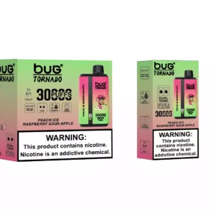 Long Lasting Vaping with BUG 06 Double Flavor 30000 Puffs 30ml ELiquid and Rechargeable TypeC 4