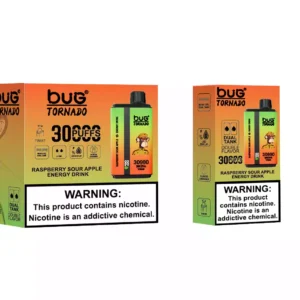 Long Lasting Vaping with BUG 06 Double Flavor 30000 Puffs 30ml ELiquid and Rechargeable TypeC 6