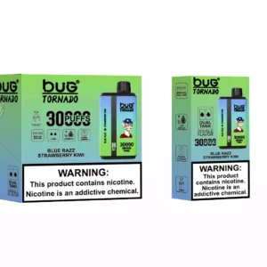 Long Lasting Vaping with BUG 06 Double Flavor 30000 Puffs 30ml ELiquid and Rechargeable TypeC 9