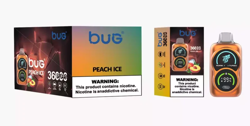 Release Dense Vapor Experience With Bug 08 Wolf Head 20000 Puffs Featuring 23ml Capacity And Type C Fast Charging 12
