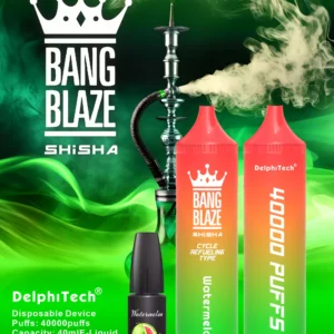 Top Seller Bang Blaze 40000 BK40 Disposable Vape with 40ml E-liquid and Type-C Rechargeable 0% 2% 5% Nicotine for Wholesale Bulk Supply (1)