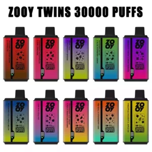 Trustworthy ZOOY Twins 30000 Puffs Disposable Vape With TYPE-C Recharge Dual Mesh Coil And Smart Display For Direct Wholesale Purchase (22)