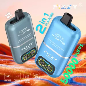 FIZZY Twins 50000 Puffs 50ML E Liquid And 12 Flavors With Mesh Coil For Extended Vaping Pleasure 23