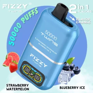 FIZZY Twins 50000 Puffs 50ML E Liquid And 12 Flavors With Mesh Coil For Extended Vaping Pleasure 38